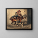 Le cheval du plâtrier - Théodore Géricault — gerahmtes Bild an der Wand