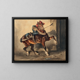 Thodore Gricault - Le cheval du platrier The Plastermakers Horse.webp