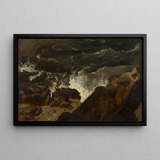 Thodore Gricault - Shipwrecked on a Beach The Tempest.webp