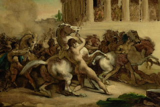 Thodore Gricault - The Race of the Riderless Horses.webp