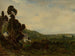 Eine alte Kapelle in einem Tal - Théodore Rousseau — Ansicht des Kunstwerks