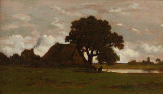 Thodore Rousseau - Chaumires Prs De Letang.webp