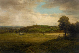 Thodore Rousseau - Les moulins de la butte Montmartre.webp