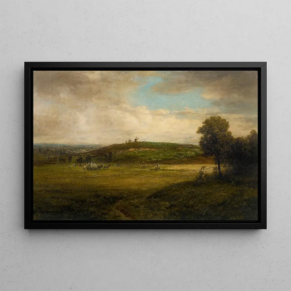 Thodore Rousseau - Les moulins de la butte Montmartre.webp