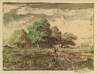 Thodore Rousseau - Return From The Fields.webp