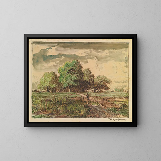 Thodore Rousseau - Return From The Fields.webp