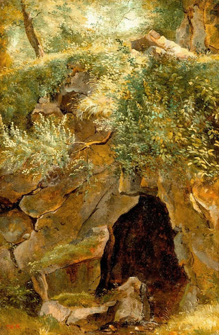 Thodore Rousseau - The Cave.webp