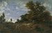 Das Waldrand bei Monts-Girard, Fontainebleau-Wald - Théodore Rousseau — Ansicht des Kunstwerks
