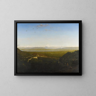 Thodore Rousseau - View of Mont Blanc Seen from La Faucille.webp