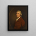 Portrait de Francis Steward 1743-1798 Maire de Weymouth et Melcombe Regis - Thomas Beach — gerahmtes Bild an der Wand