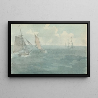 Thomas Bradshaw - Three Ships at Sea.webp