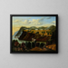 Ansicht von West Point - Thomas Chambers — gerahmtes Bild an der Wand
