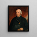 Portrait von John Thomas Troy, Erzbischof von Dublin 1739-1823 - Thomas Clement Thompson — gerahmtes Bild an der Wand