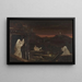 Morts se Levant des Tombes - Thomas Cole — gerahmtes Bild an der Wand