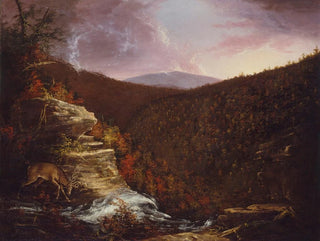 vom Gipfel der Kaaterskill-Fälle - Thomas Cole — Ansicht des Kunstwerks