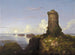 Küstenszene in Italien mit verfallenem Turm - Thomas Cole — Ansicht des Kunstwerks