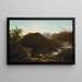 Sonnenaufgang in den Catskills - Thomas Cole — gerahmtes Bild an der Wand
