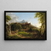 Der Abfahrt - Thomas Cole — gerahmtes Bild an der Wand