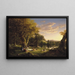 Das Picknick - Thomas Cole — gerahmtes Bild an der Wand