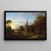 Le Retour - Thomas Cole — gerahmtes Bild an der Wand