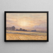 Landschaft bei Sonnenuntergang - Thomas Collier — gerahmtes Bild an der Wand