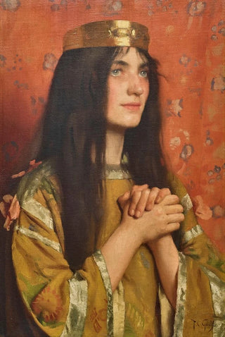 Thomas Cooper Gotch - La reine Clotilde.webp