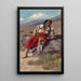 Auf der Lauer - Thomas Corwin Lindsay — gerahmtes Bild an der Wand