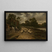 Szenenbild mit einer Schafherde - Thomas Creswick — gerahmtes Bild an der Wand