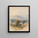 Ansicht von der Wohnung von M. Southey in Keswick - Thomas Creswick — gerahmtes Bild an der Wand