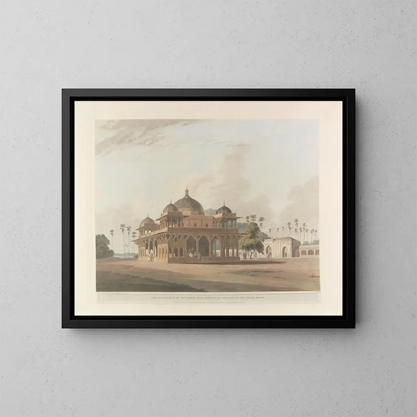 Szene orientalisch Pl12 - Thomas Daniell — gerahmtes Bild an der Wand