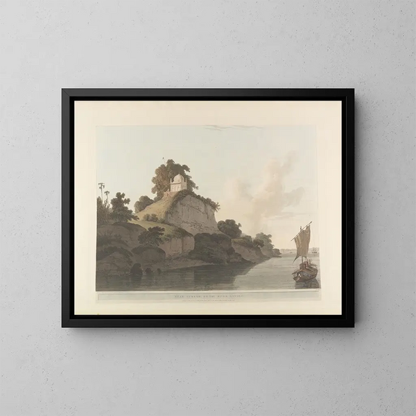 Szene orientalisch Pl21 - Thomas Daniell — gerahmtes Bild an der Wand