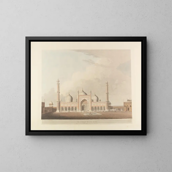 Szene orientalisch Pl23 - Thomas Daniell — gerahmtes Bild an der Wand