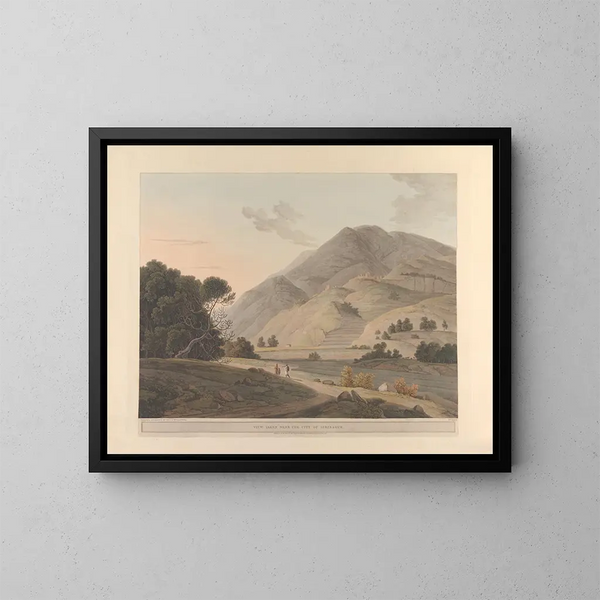 Szene orientalisch Pl28 - Thomas Daniell — gerahmtes Bild an der Wand