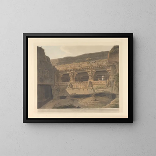 Szene orientalisch Pl29 - Thomas Daniell — gerahmtes Bild an der Wand