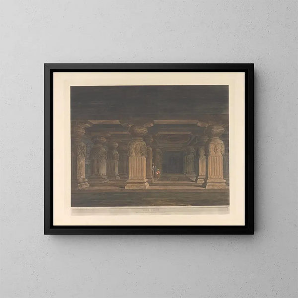 Szenen aus dem Orient Pl33 - Thomas Daniell — gerahmtes Bild an der Wand