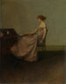 Die Briefe - Thomas Dewing — Ansicht des Kunstwerks