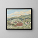 Vue de Seeheim - Thomas Dielmann — gerahmtes Bild an der Wand