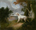Landschaft mit einem Hund - Thomas Doughty — Ansicht des Kunstwerks