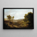 Sur l'Hudson - Thomas Doughty — gerahmtes Bild an der Wand
