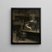Zwischen den Türmen - Thomas Eakins — gerahmtes Bild an der Wand