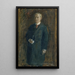 Skizze von James MacAlister - Thomas Eakins — gerahmtes Bild an der Wand