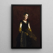 Letitia Wilson Jordan - Thomas Eakins — gerahmtes Bild an der Wand