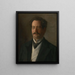 Portrait de Samuel Myers - Thomas Eakins — gerahmtes Bild an der Wand
