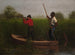 Tir de rail sur le Delaware - Thomas Eakins — Ansicht des Kunstwerks
