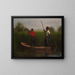 Tir de rail sur le Delaware - Thomas Eakins — gerahmtes Bild an der Wand