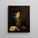 Madame Gomez d'Arza - Thomas Eakins — gerahmtes Bild an der Wand
