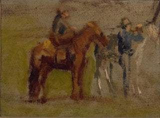 Studie für Cowboys in den Badlands - Thomas Eakins — Ansicht des Kunstwerks
