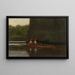 Les rameurs, les frères Schreiber - Thomas Eakins — gerahmtes Bild an der Wand