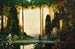 Ein verzaunter Garten - Thomas Edwin Mostyn — Ansicht des Kunstwerks