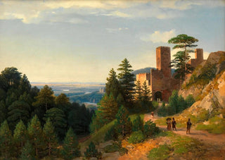 Thomas Ender - Die Ruine Rauhenstein bei Baden.webp